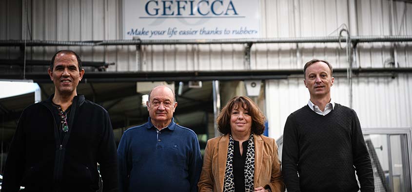 reprise par 4 salaries - Geficca